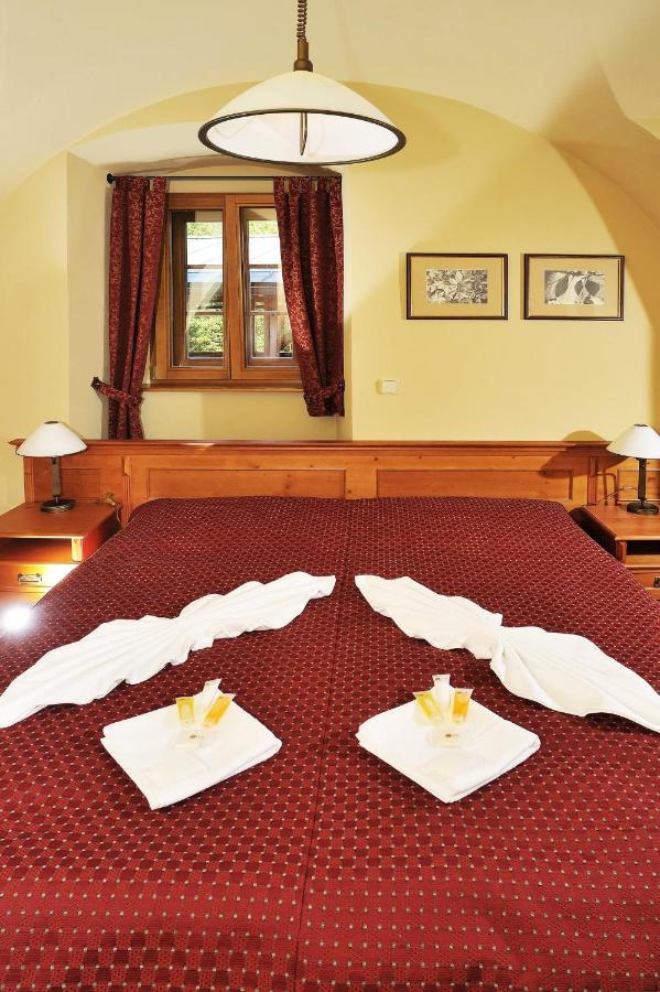 Hotel Kristin Hradek ジェチーン エクステリア 写真